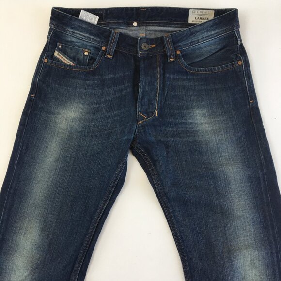 Diesel Larkee Regular Straight Button Fly Jeans 30 - Picture 2 of 12